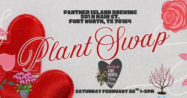 Plant Swap event flyer